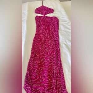 Retrofete Sequin Gown - Size Small